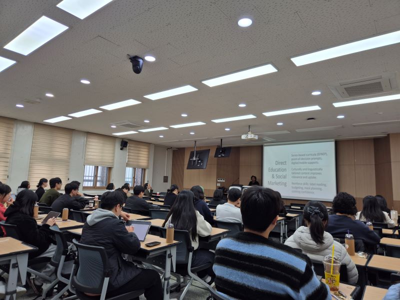 [전남대학교RISE사업] 식품영양과학부 영양과 돌봄정책 전문인 초청 강연(11.12) 대표이미지